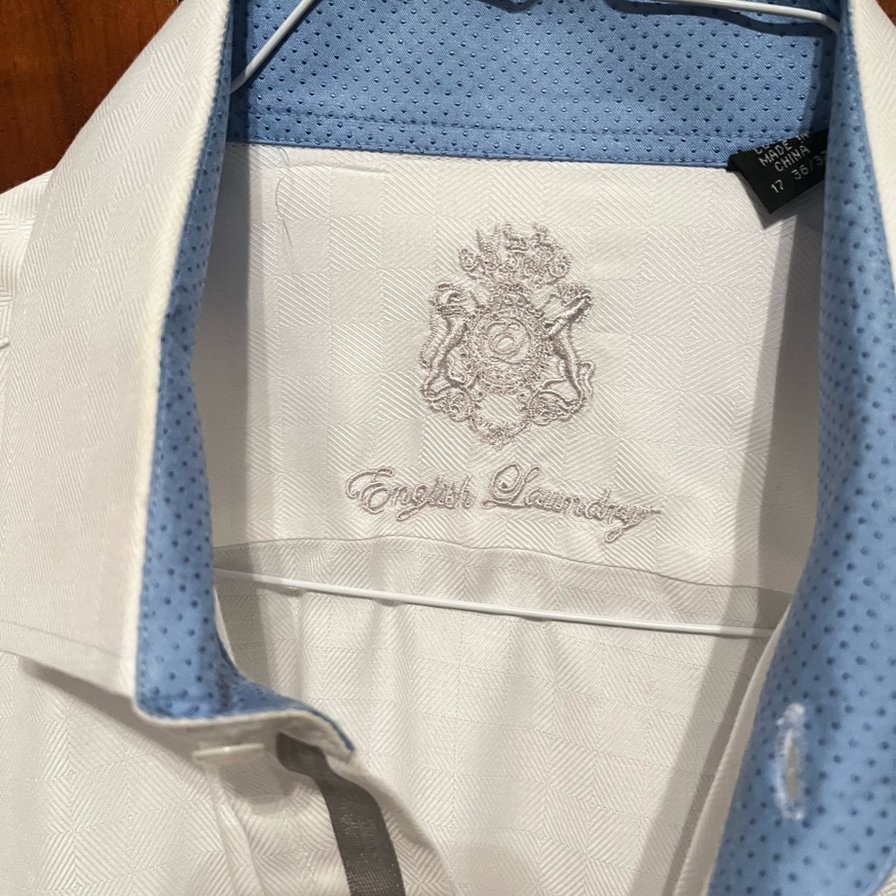 English Laundry Crisp White Dress Shirt - Picture 2 of 8